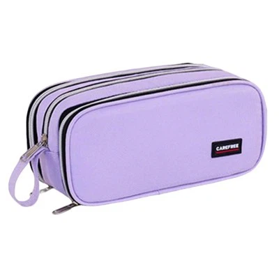 Estuche para lápices de tres capas